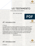 Antiguo Testamento: Instituto Anáhuac de Ciencias Religiosas