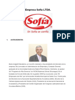 Sofía LTDA. Grupo 5