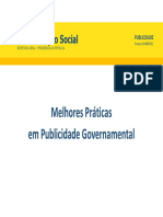 Melhores Prticasem Publicidade Governamental