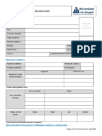 FR-FO-22 Hoja de Vida Practicante