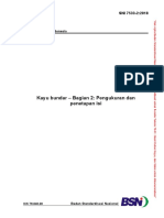 SNI 7533-2-2018 Kayu Bundar - Bagian 2 Tabel Dan Penetapan Isi PDF