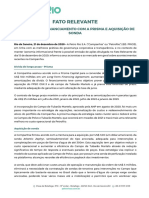 Fato Relevante: Conversão Do Financiamento Com A Prisma E Aquisição de Sonda