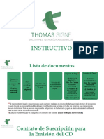 Instructivo - Thomas Signe
