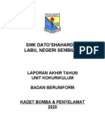 Laporan Tahunan BOMBA 2020