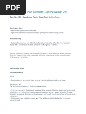 hybrid lesson plan