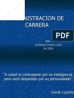 Administracion de Carrera