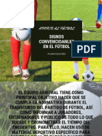 Signos Convencionales en El Fútbol