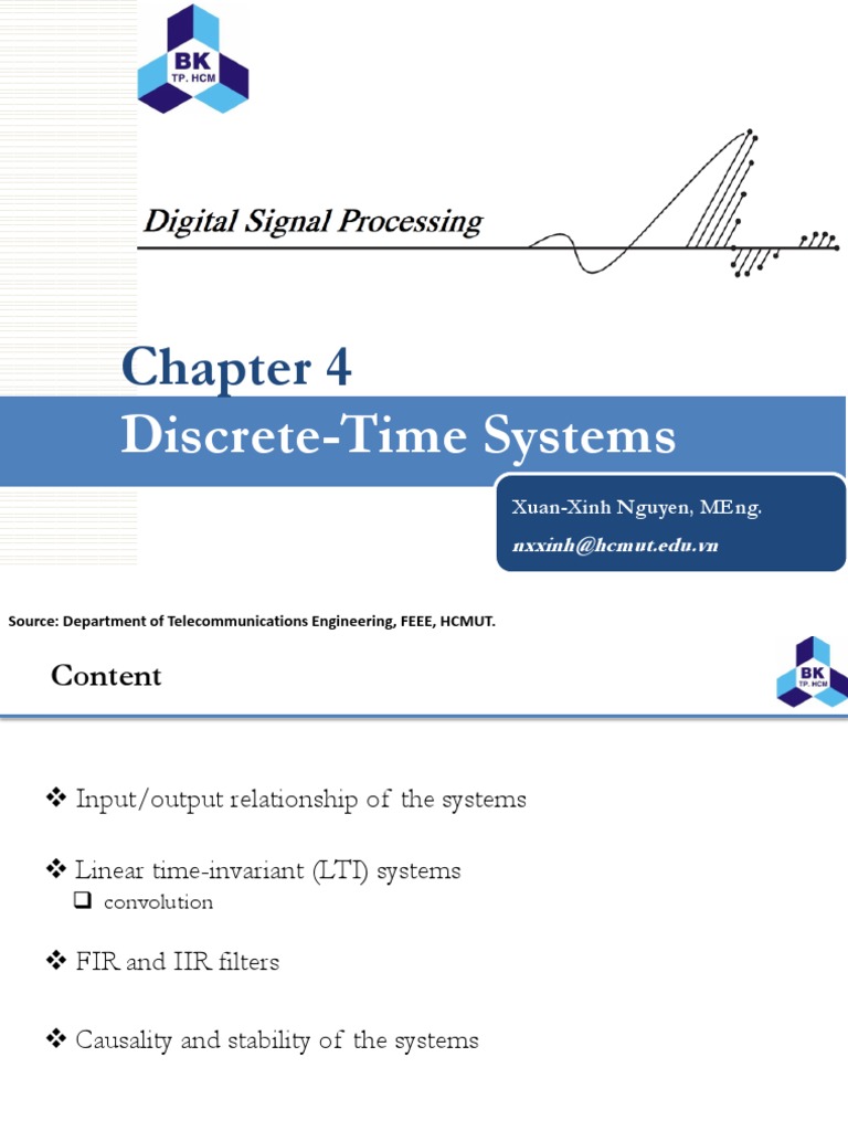 DSP Chapter4 PDF | PDF | Information And Communications Technology ...