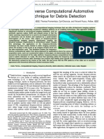 Frequency-Diverse Computational Automotive Radar Technique For Debris Detection