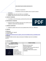 Detailed Lesson Plan Science and Health V