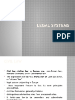 LEGAL SYSTEMS