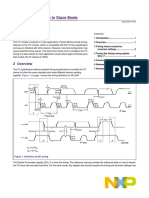 Tuning I2C Timing in Slave Mode: Rev. 1 - April 2019 Application Note