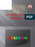 RA 10627: The Anti-Bullying Act