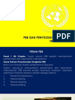 PBB Dan Penyelesaian Sengketa Internasional