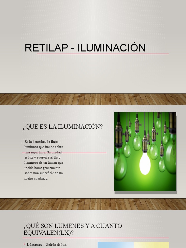 RETILAP - Reglamento Técnico de Iluminación y Alumbrado | PDF ...