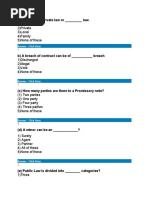 Fybms Business Law Wid Answers