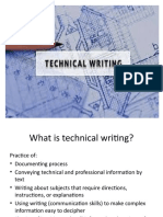 Session-1 What Is Technical Writing