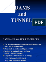 Dams and Tunnels