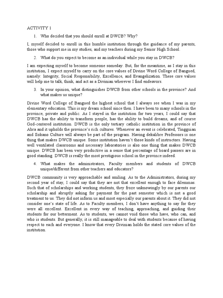 Module 1 Activities Pdf Accounting