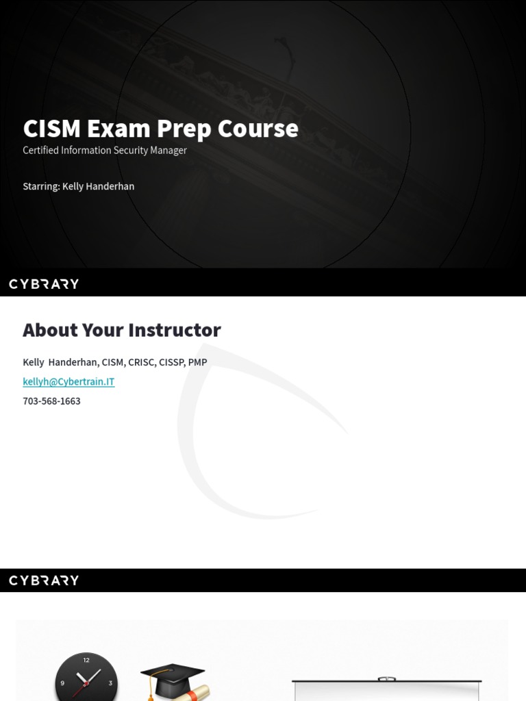 CISM - Presentation 1 | PDF | Information Security | Governance