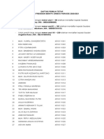 Daftar Pemilih Tetap