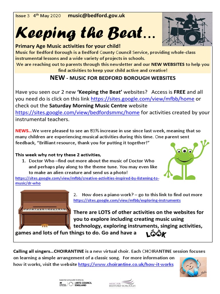 Virtual Choir and Music Activities Guide | PDF | Social Science