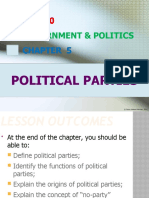 Chapter 5 - Political Parties