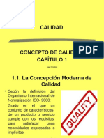 Conceptos de Calidad