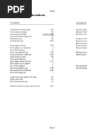 Brake Calculation Sheet