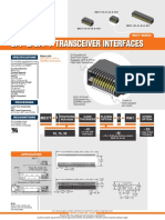 SFP & SFP Transceiver Interfaces: Mect D 1 RA1