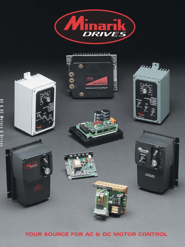Your Source For Ac & DC Motor Control | PDF | Electric Motor | Amplifier