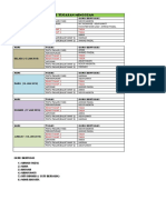 Jadual Tugasan Mingguan Latest 2019