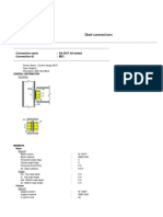 Steel Connections: Detailed Report