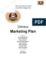 Marketing Plan: Delicieux