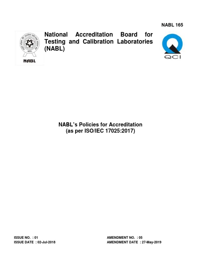 Nabl 165 PDF | Download Free PDF | Risk Assessment | Risk