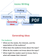 Process of Writing