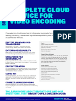 Zencoder Video Hostingoverview PDF