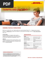 DHL Box Sizes and Prices Overview | PDF | European Union | Business
