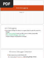 10 1 Anti-Debugging