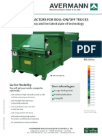 Waste Compactors For Roll-On/Off Trucks: High Efficiency and The Latest State of Technology