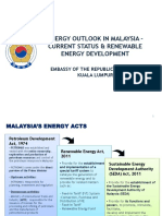 Energy Outlook in Malaysia (Updated Oct 2018)