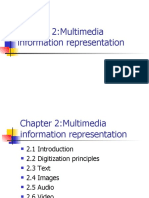 Chapter 2:multimedia Information Representation