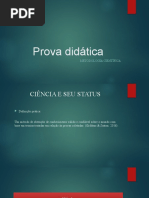 Prova didática