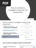 Slides - Mutagenic Impurity Risk Assessment PDF