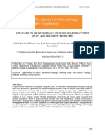 Applicability of Indonesian Language Learning Centre (Illc) and Learners' Problems