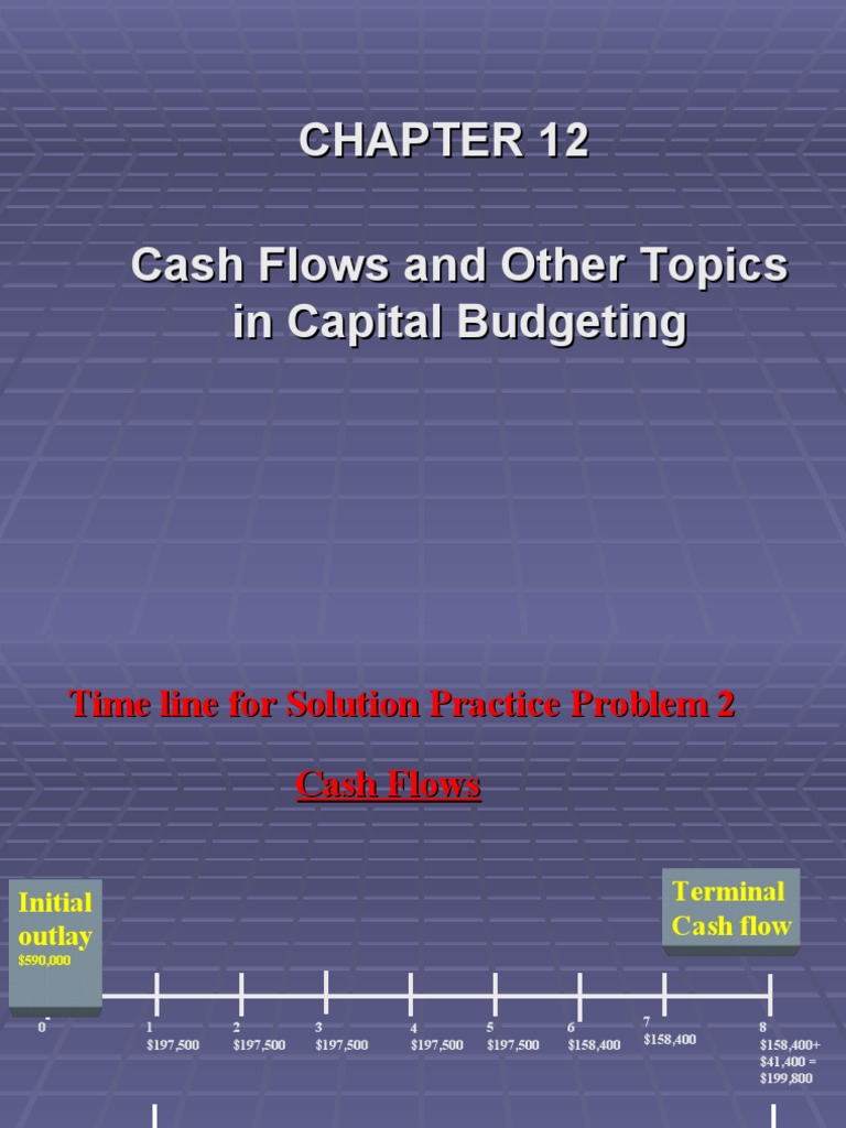 Capital Budgeting Cash Flow Analysis | PDF | Depreciation | Net Present ...
