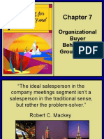 Organizational Buyer Behavior of Group Market