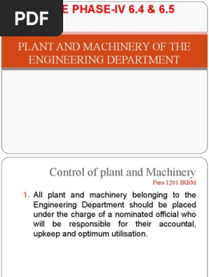 Control of construction plant and machinery