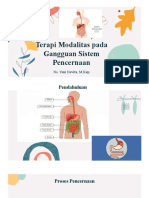 Terapi Modalitas Sistem Pencernaan