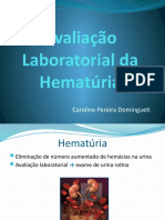 Avaliação Laboratorial Da Hematúria